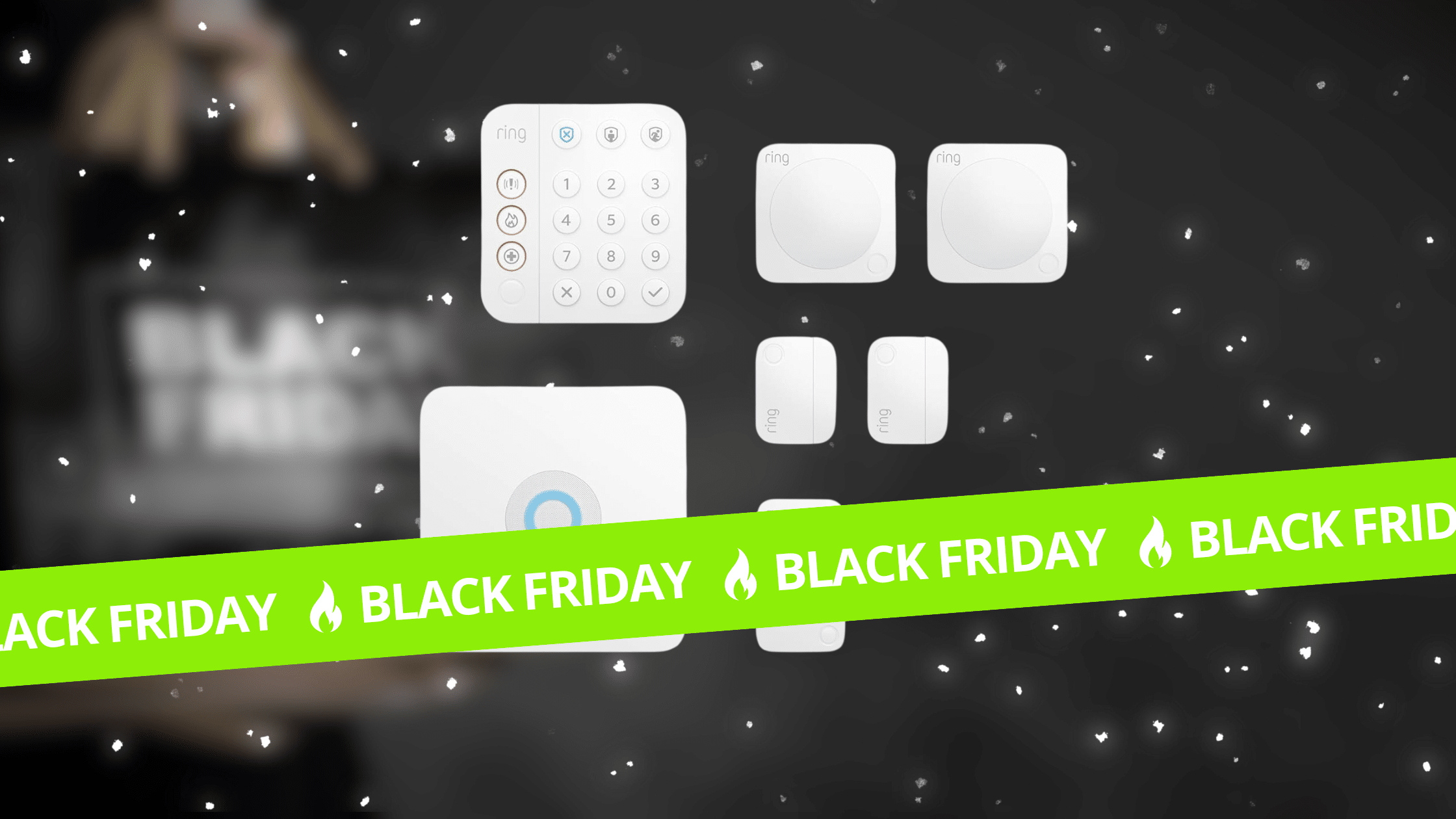 Kit ring alarm m caméra intérieure promotion black friday